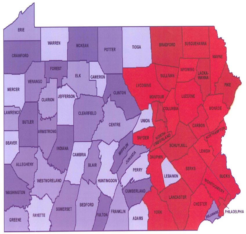 Counties We Cover